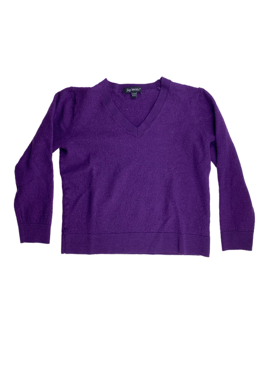 Segments Purple Pull-Over Sweater 8