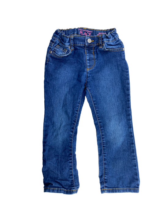 The Children's Place Bootcut Dark Wash Jeans 4T