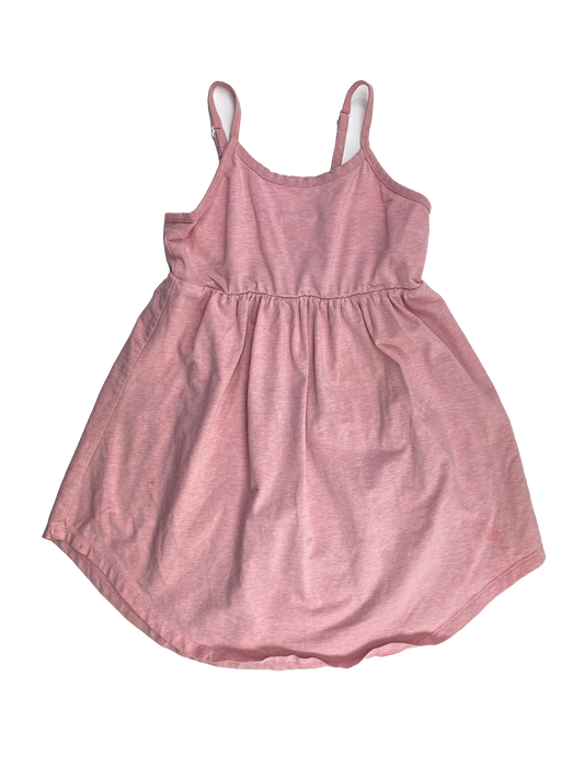 ❗️Stain: PatPat Pink Tank Top Dress 4-5