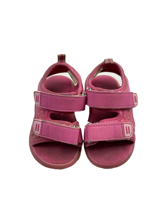 Pink Velcro Sandals 5