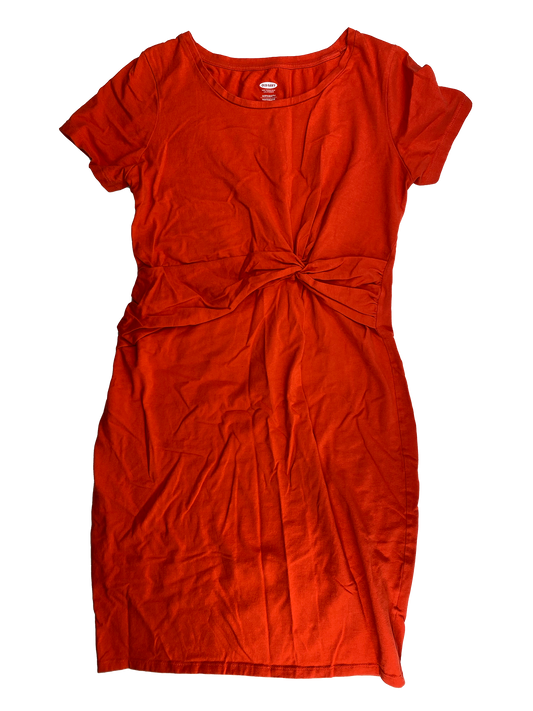 Old Navy Orange Maternity Dress M