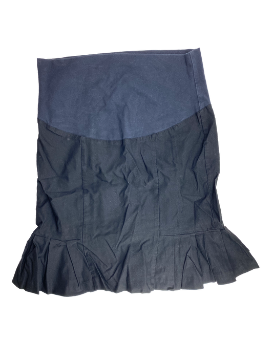 Thyme Navy Maternity Skirt XL
