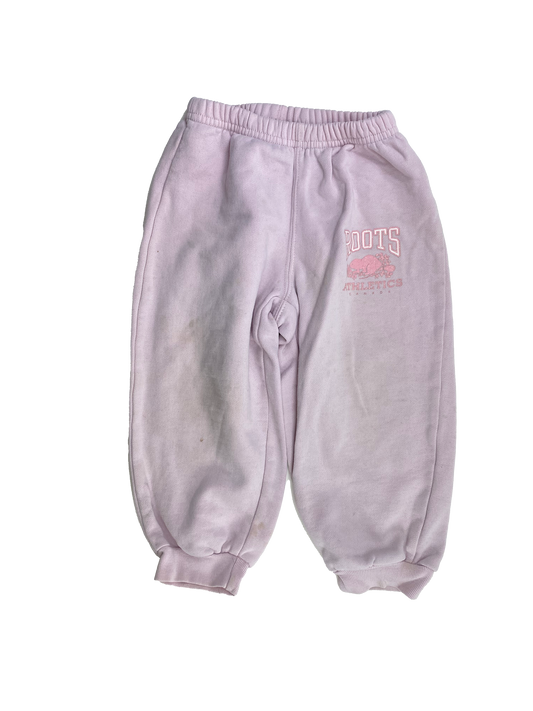 ❗️Stained: Roots Pink Sweatpants 2T