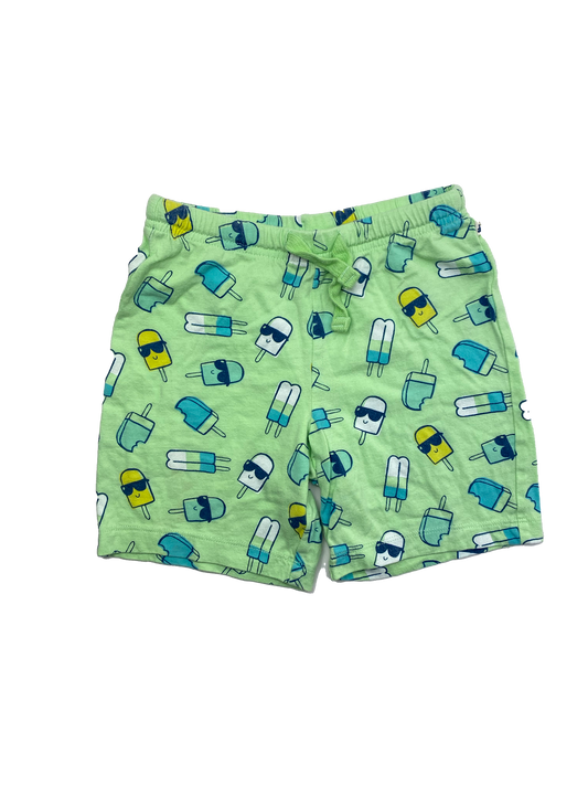 Baby Gap Green Shorts with Popsicles 5