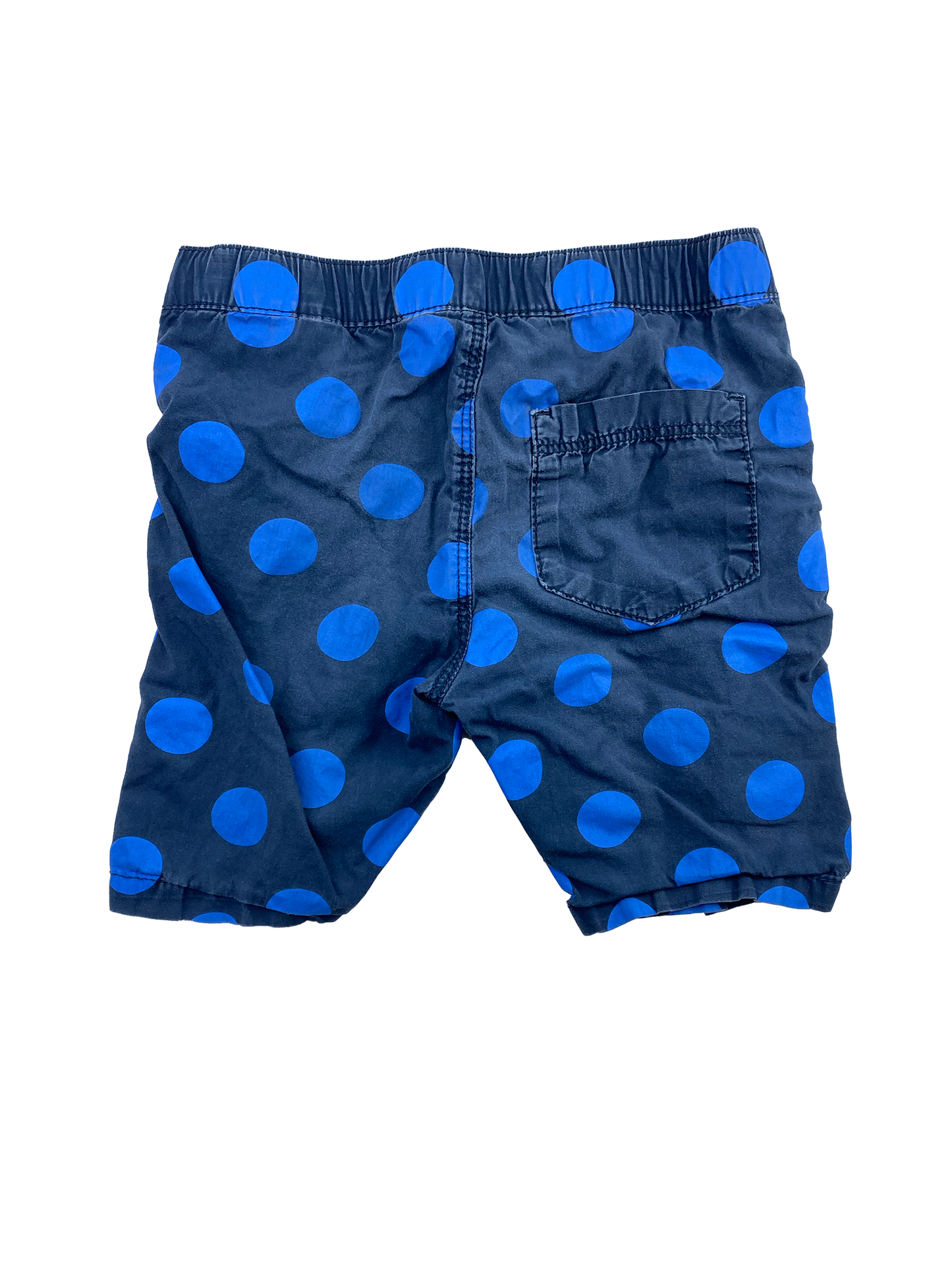 H&M Navy Shorts with Blue Dots 4-5