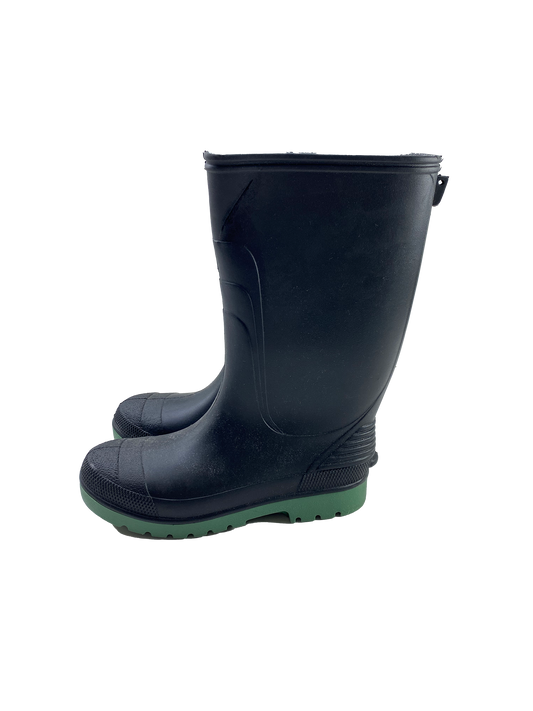 Black Rubber Boots 4Y