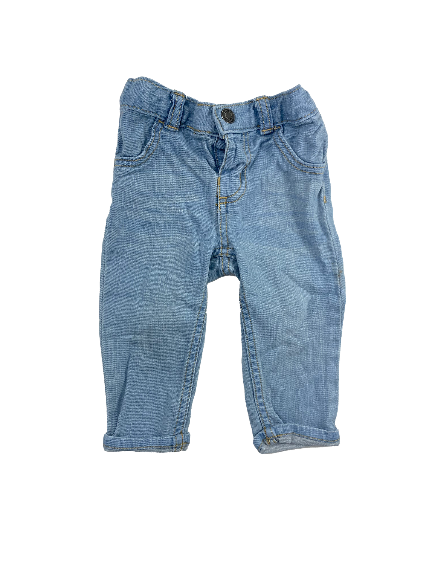 Carter's Straight Leg Light Wash Jeans 9M