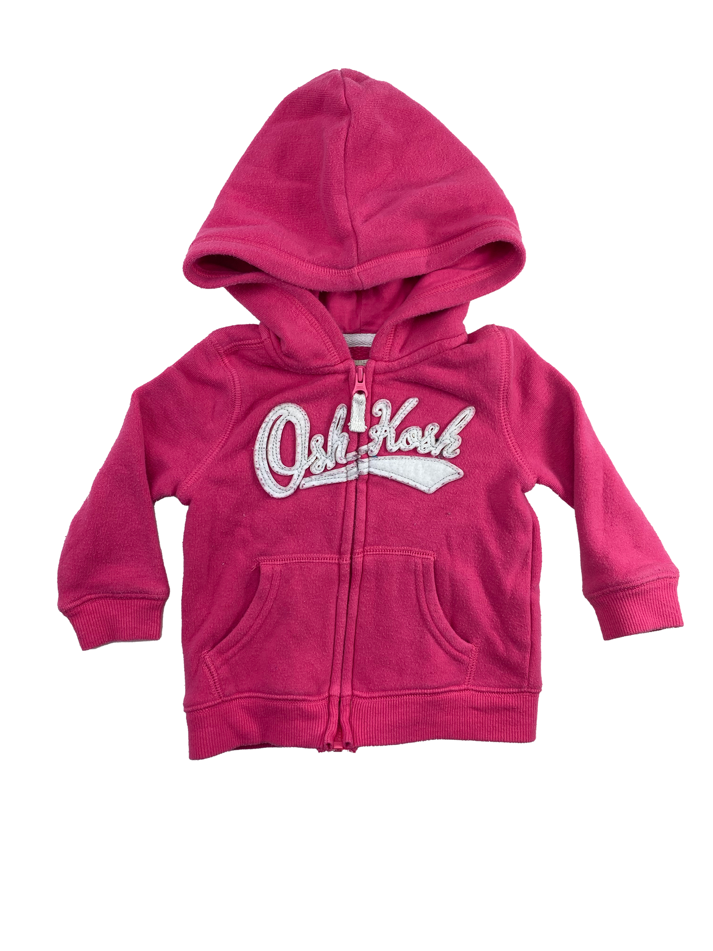 OshKosh Pink Zip-Up Hoodie 6-9M