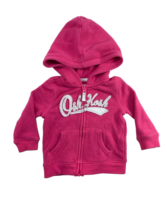 OshKosh Pink Zip-Up Hoodie 6-9M