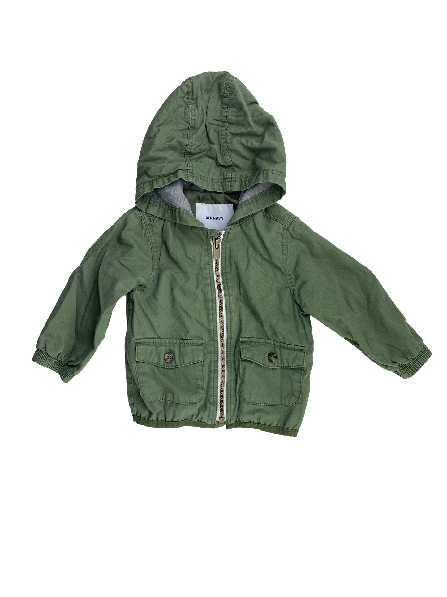 Old Navy Green Lightweight Jacket 12-18M