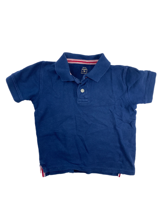 Carter's Navy Short Sleeve Polo Shirt 3T