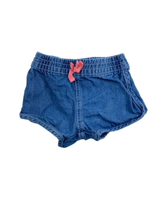 Blue Pull-On Denim Shorts 18M