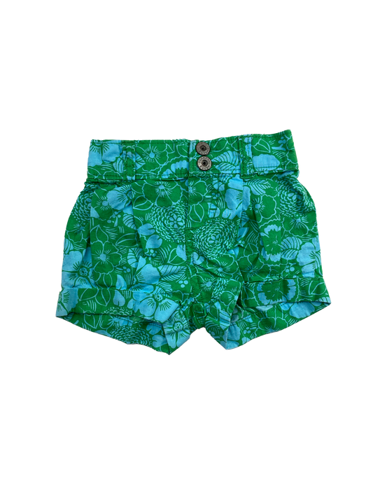 OshKosh Green Hawaiian Shorts 18M
