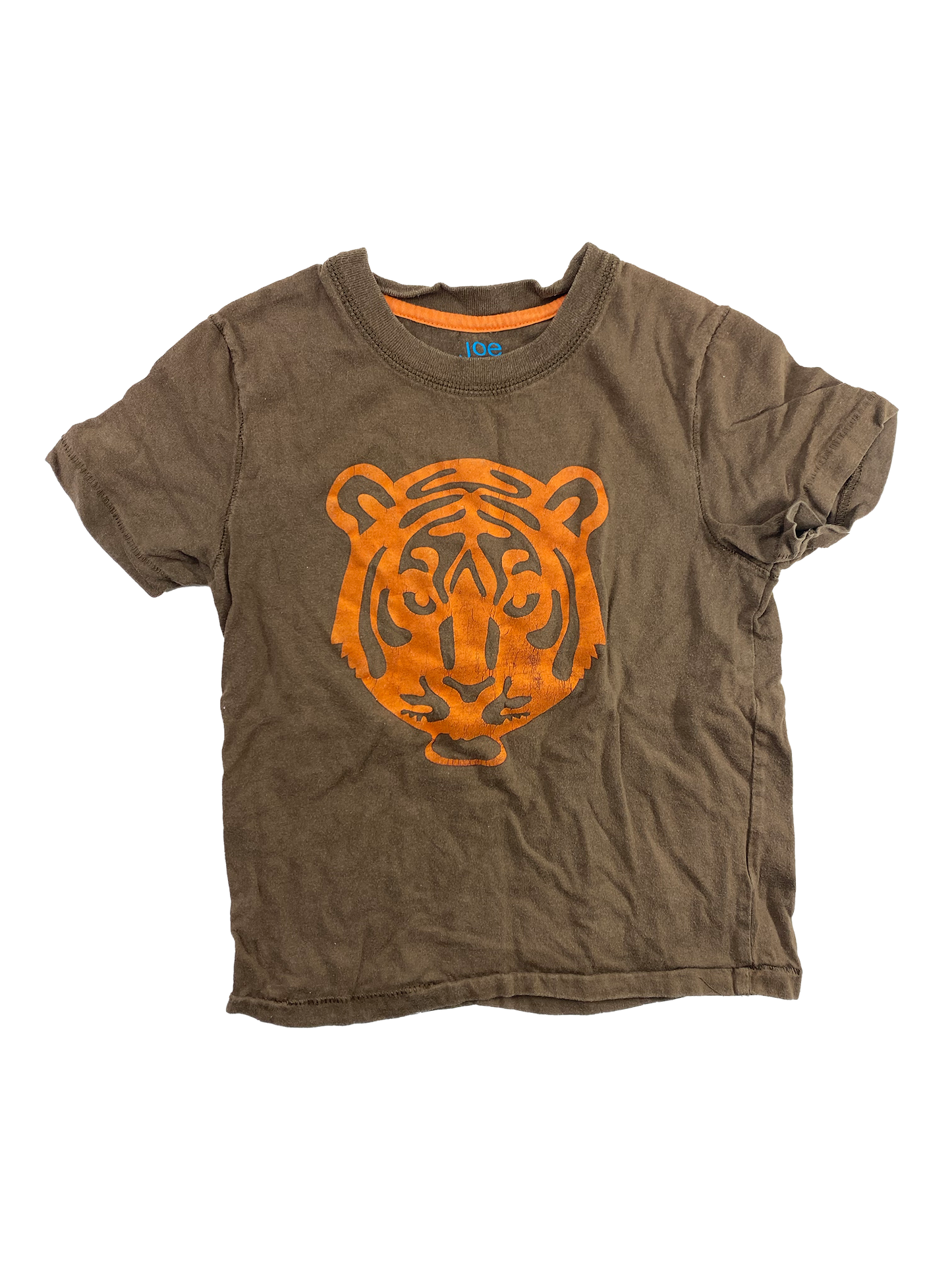 Joe Fresh Brown T-Shirt with Tiger 3T