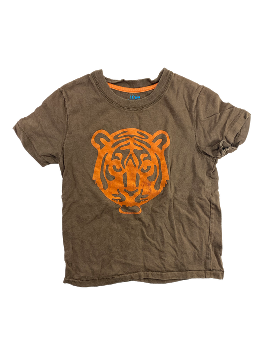 Joe Fresh Brown T-Shirt with Tiger 3T