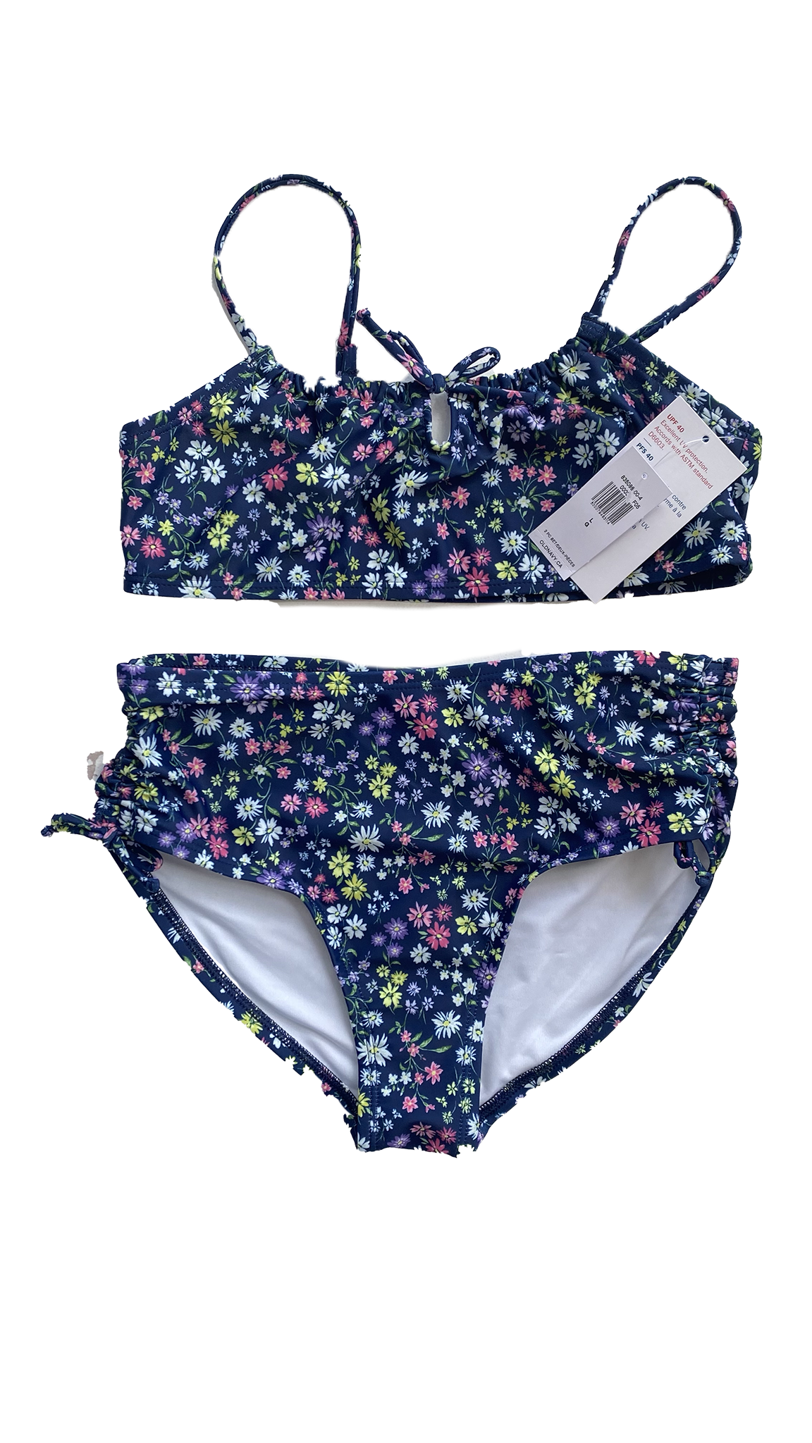 Old Navy Floral Bikini 10-12