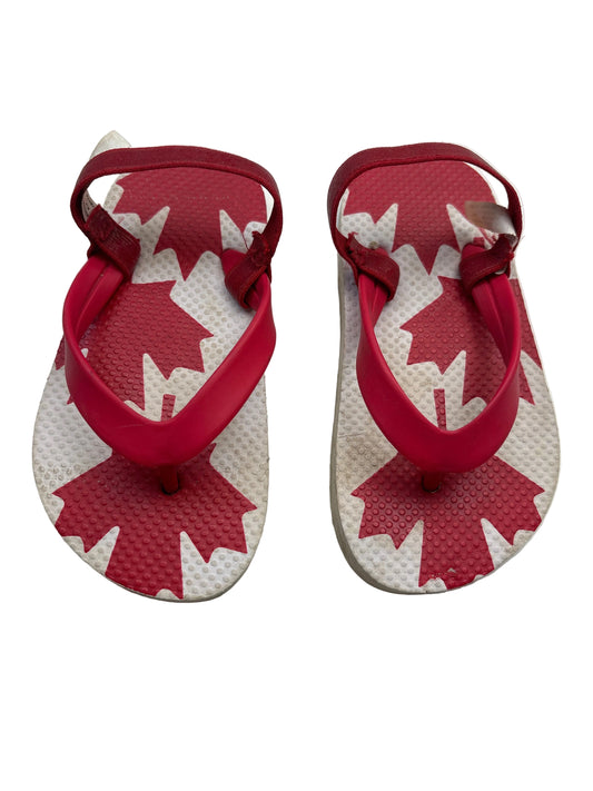 Canada Flip-Flops 8-9T