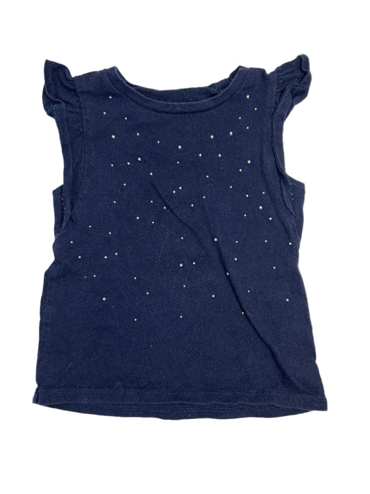 OshKosh Navy Tank Top Sparkles 18M