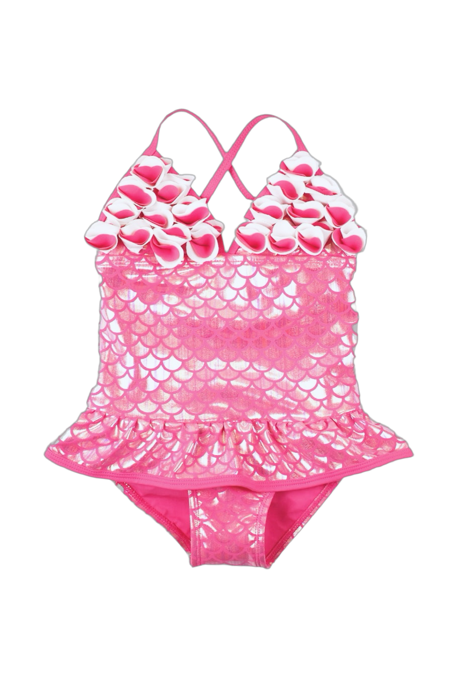 Floatimini Pink Mermaid Petals Swimsuit 18M