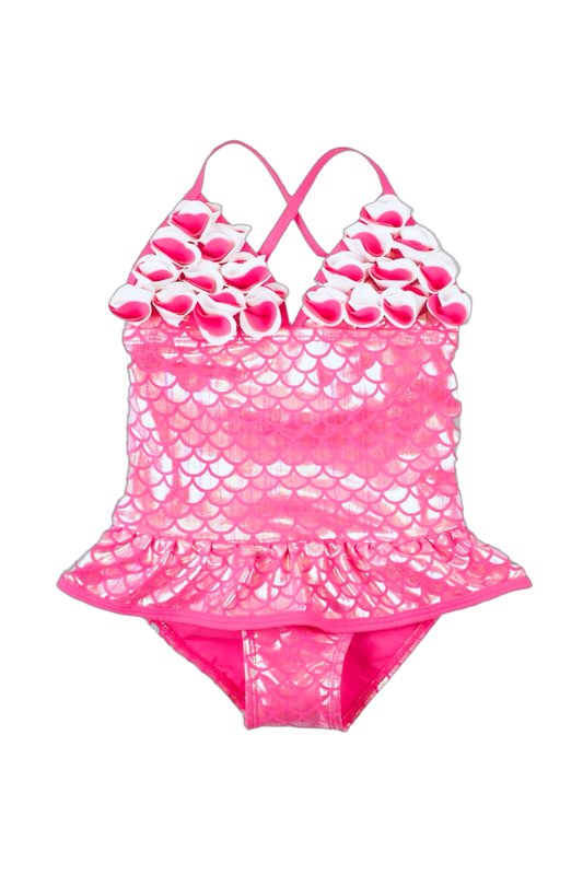 Floatimini Pink Mermaid Petals Swimsuit 18M