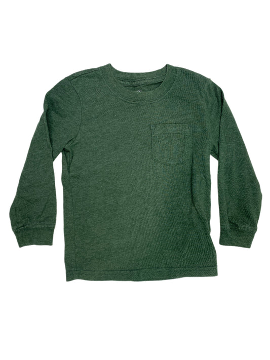 Carters Green Pocket Long Sleeve 3T