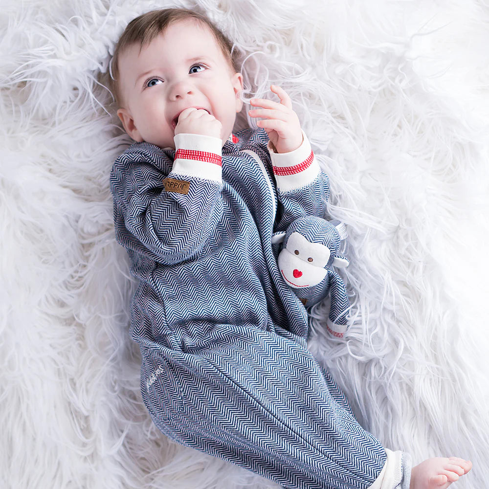 Juddlies Organic Cotton Playsuit NB