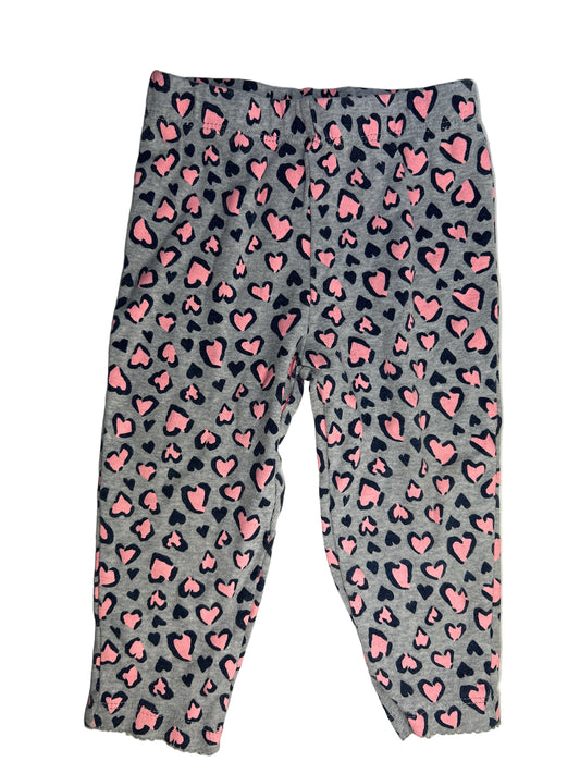 Carter’s Leggings with Hearts 18M