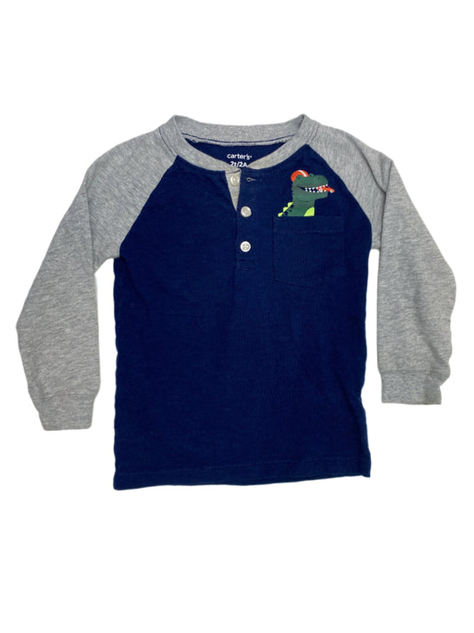 Carter’s Long Sleeve with Alligator 2T