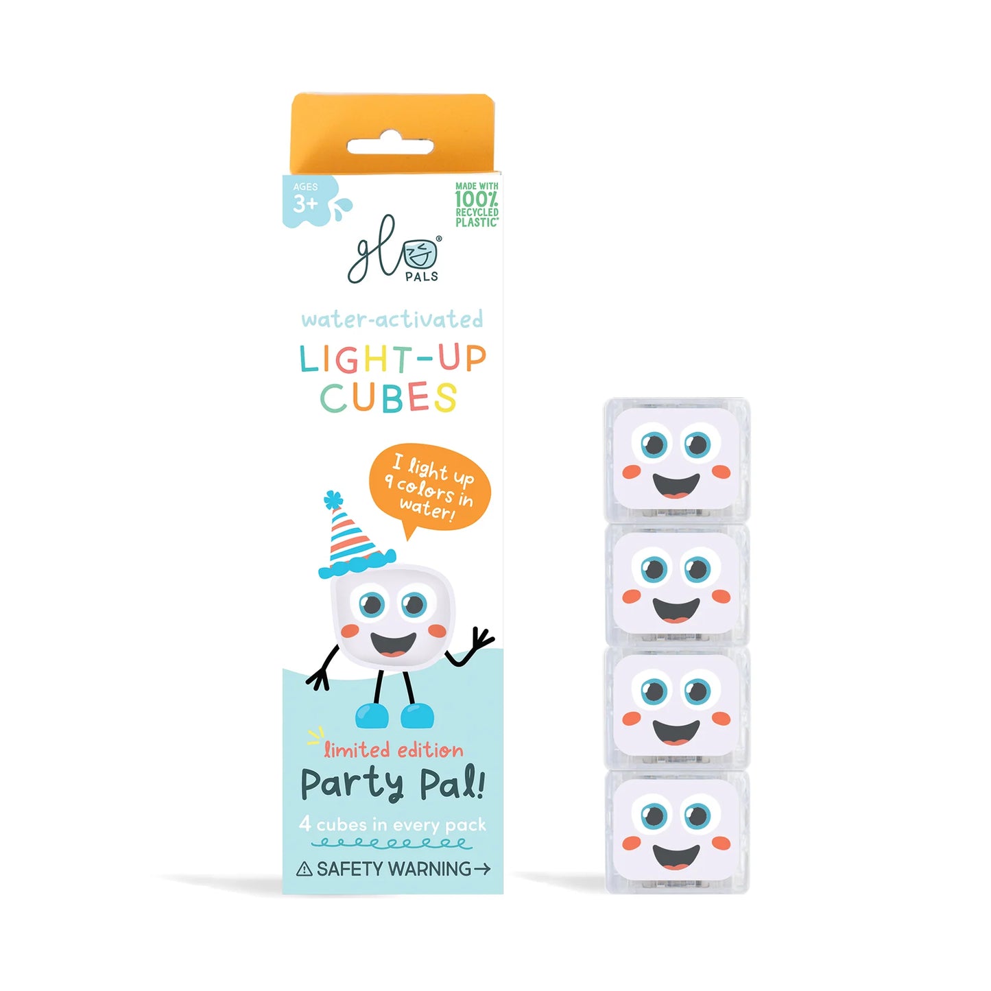 Glo Pals Light Up Cubes 4pk
