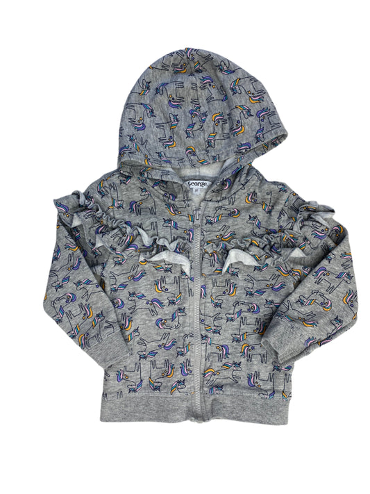 BNWNT George Zip-Up Hoodie 3T