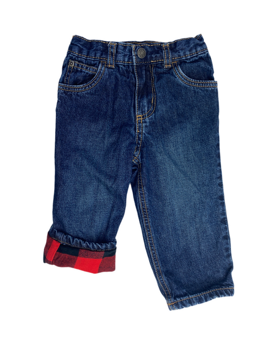 Carter's Flannel-Lined Jeans 18M