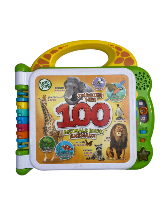 Leap Frog 100 Animals Book En/Fr