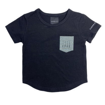 BNWT Canoe and Lake Black T-Shirt