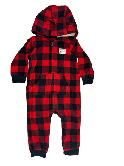 Carter’s Fleece Jumpsuit 12M