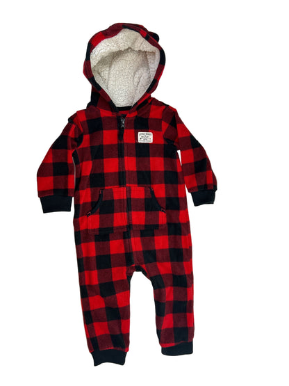 Carter’s Fleece Jumpsuit 12M