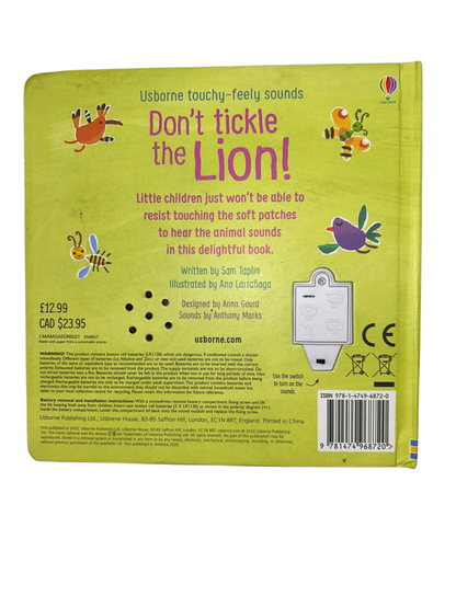 Usborne Don’t Tickle The Lion
