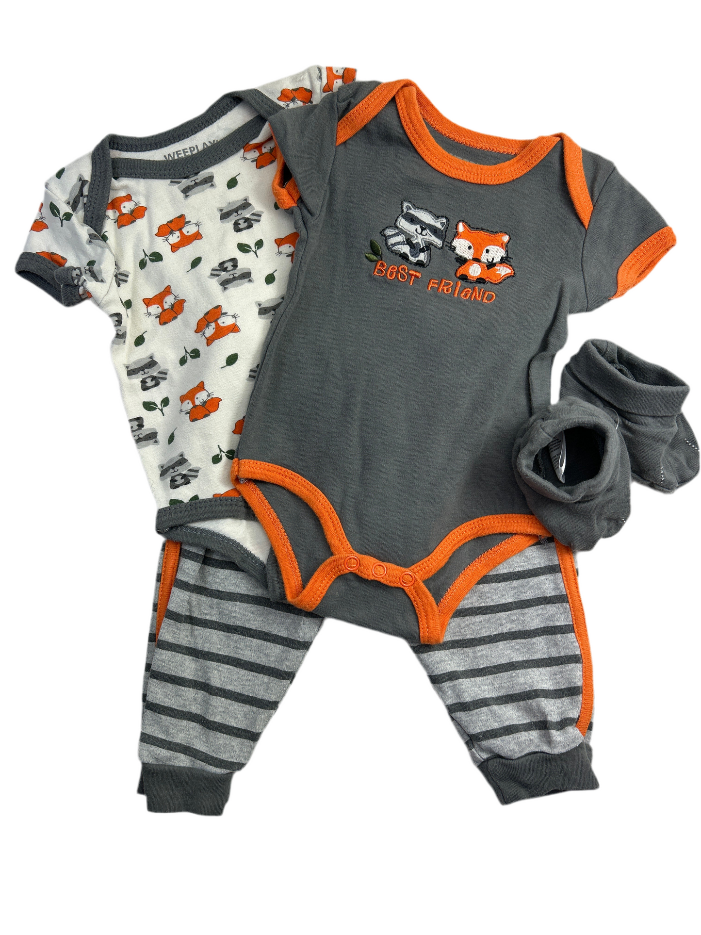 Weeplay 4-ps Outfit 6-9M