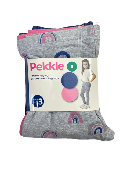 BNWT Pekkle 3 Pack Leggings 8