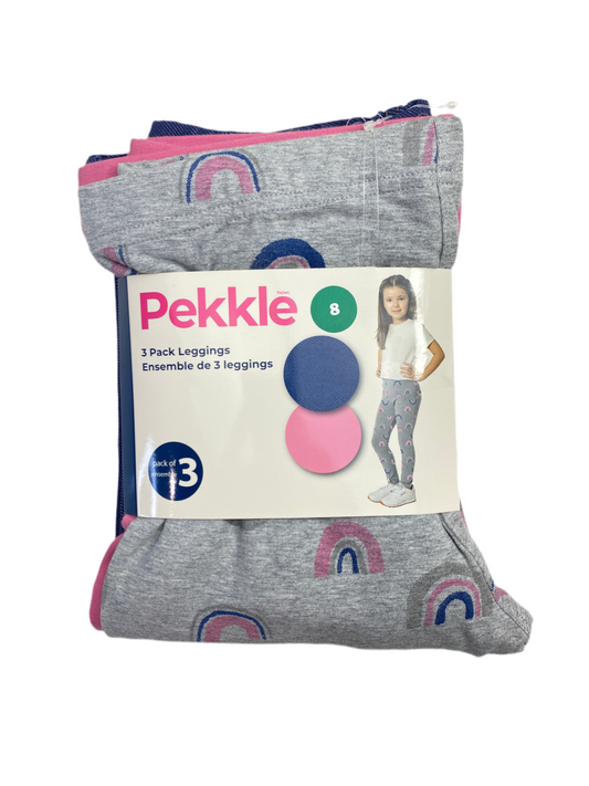 BNWT Pekkle 3 Pack Leggings 8