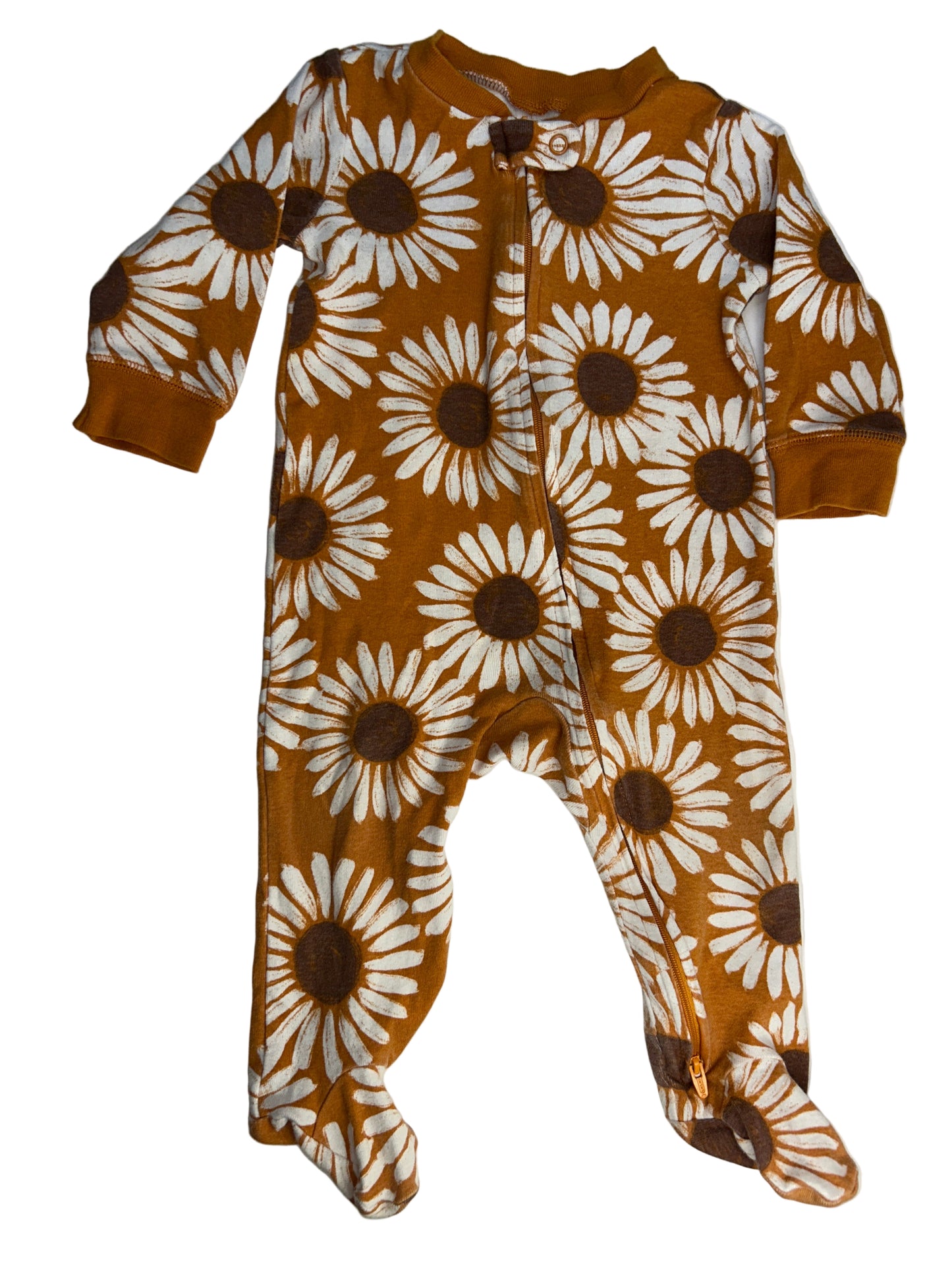 Carters Floral.Sleeper 9M