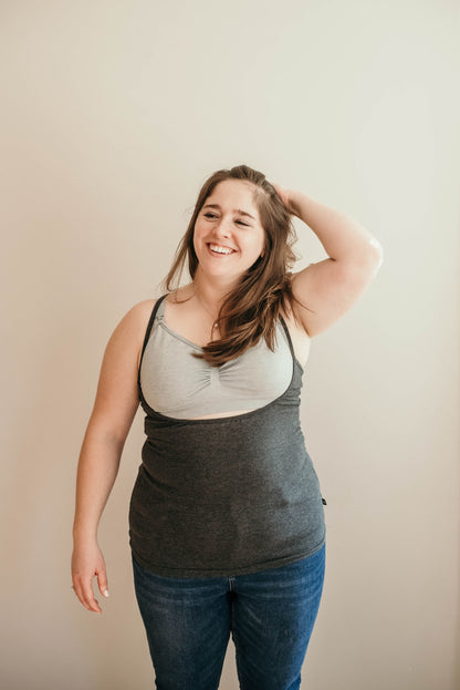 LIKE NEW Cotton Naked Nursing Tank
