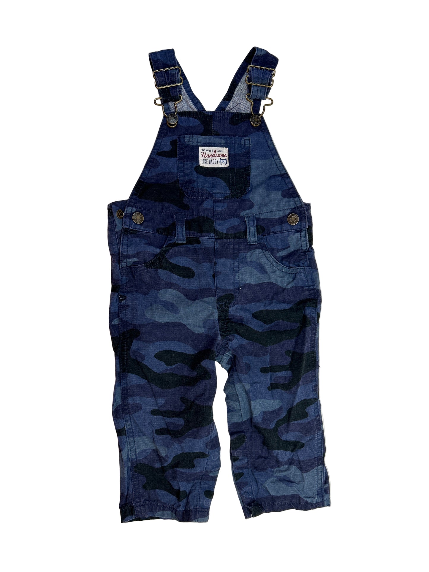 Carter’s Camo Overalls 12M