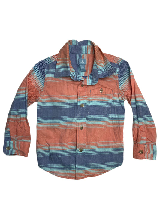 Gap Long Sleeve Button-Up 3T