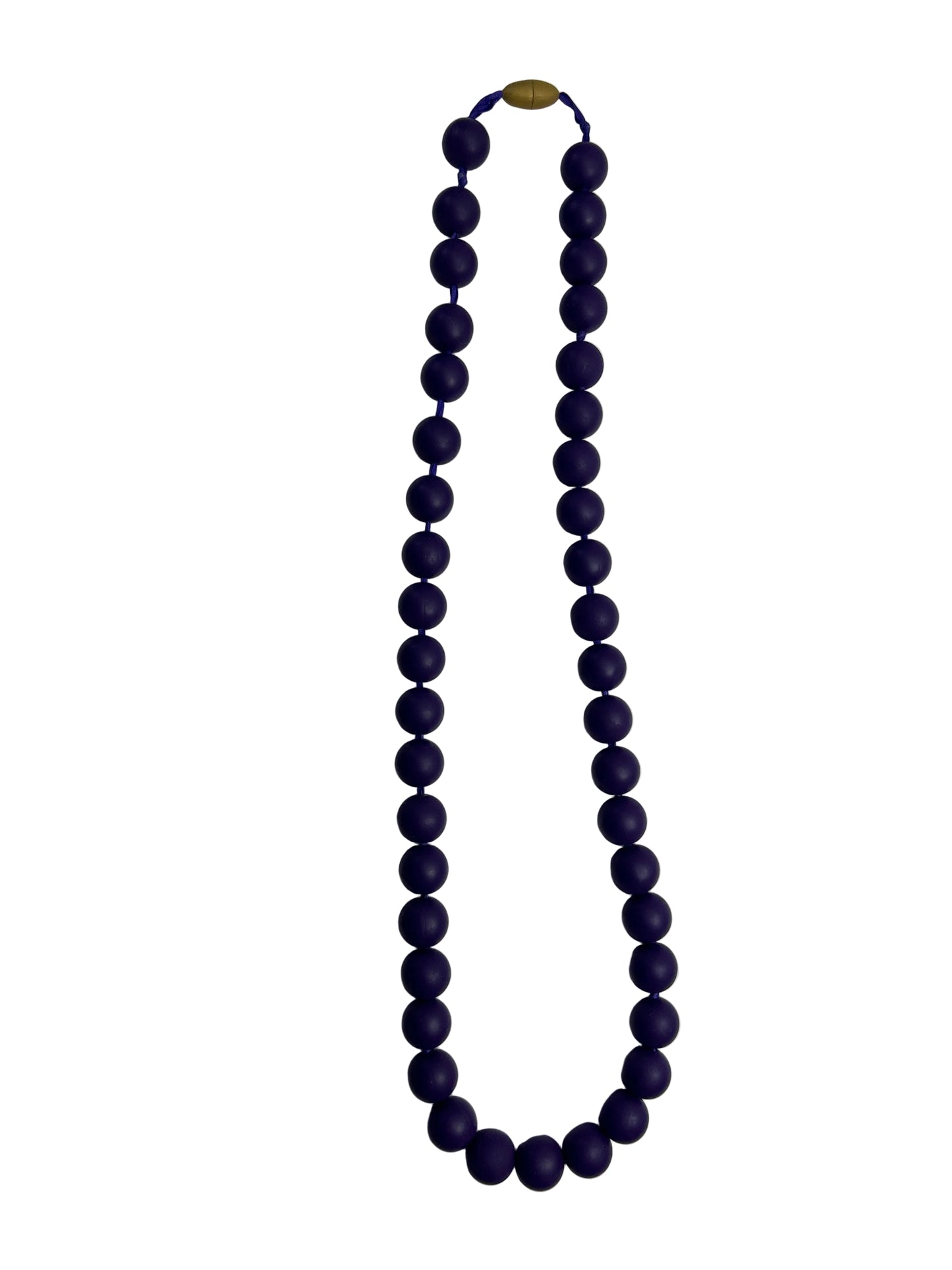 Purple Silicone Teething Necklace