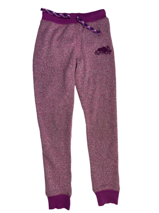 Roots Girls Pink Sweat Pant