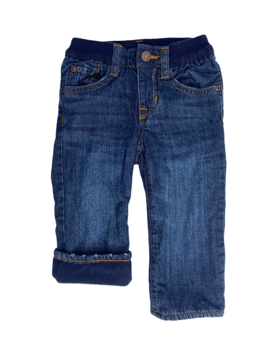 Baby Gap Fleece-Lined Jeans 12-18M