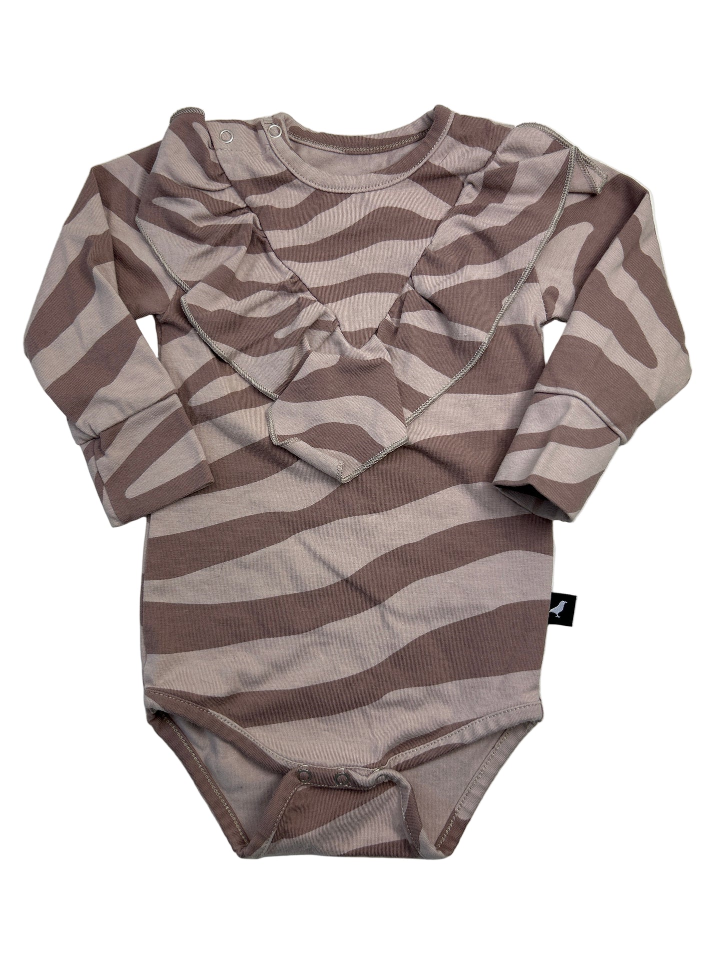 Moi Striped Onesie 0-6M