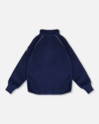 Mid-Layer Teknik Jacket Navy Blue