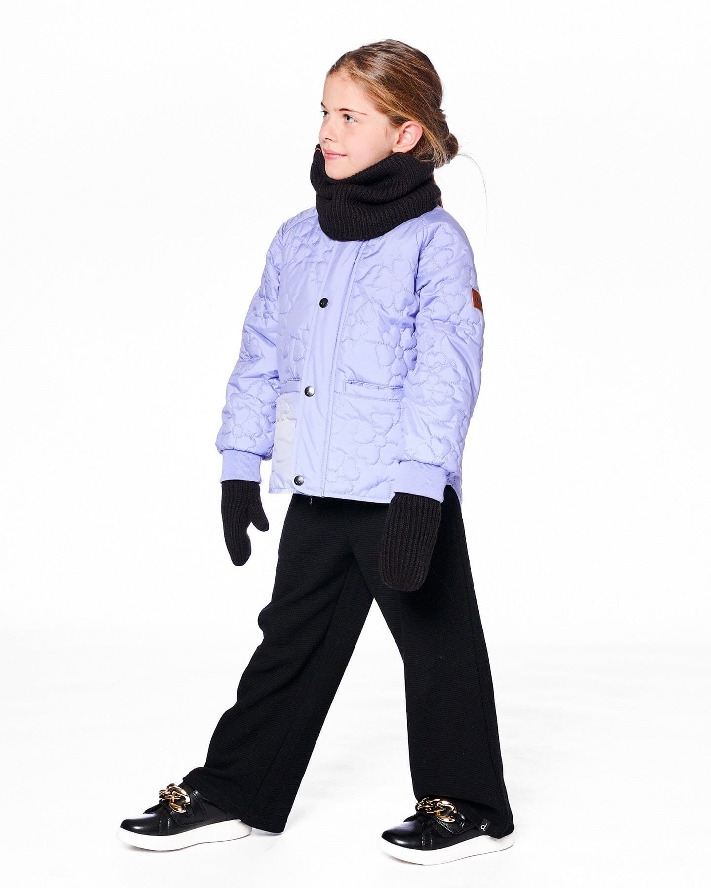 Quilted Mid-Season Jacket Lavender