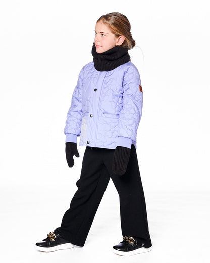 Quilted Mid-Season Jacket Lavender